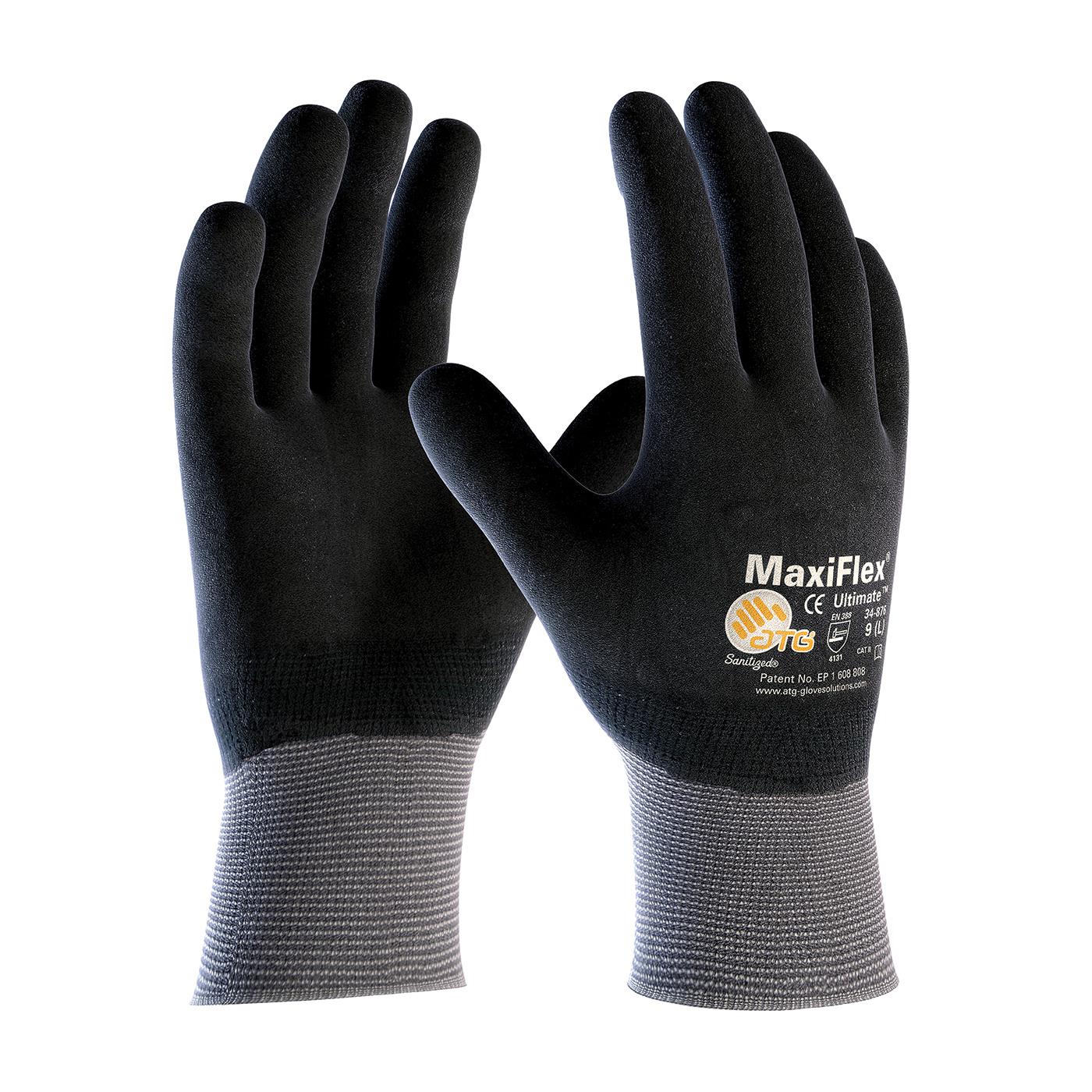 MAXIFLEX ULTIMATE MICROFOAM FULL NITRILE - Nitrile Coated Gloves